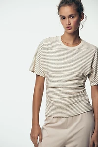 T-SHIRT RUSTIQUE PLIS