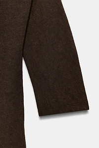 RUSTIC MOCK NECK BODYSUIT