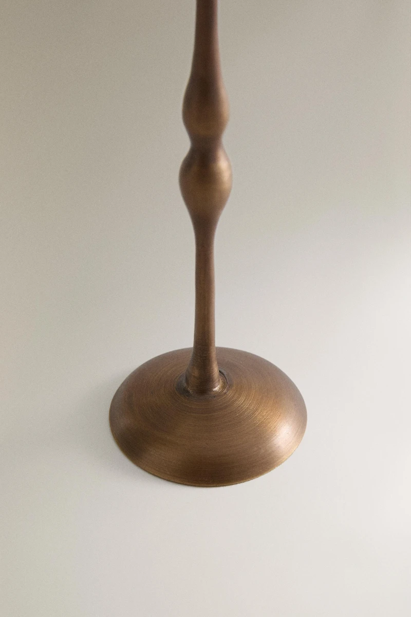 MINI GEOMETRIC BRASS CANDLESTICK