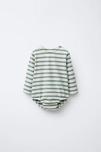 STRIPED BODYSUIT