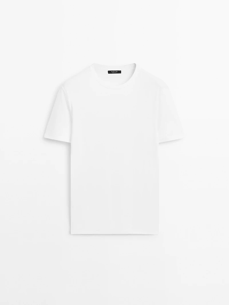 T-shirt 100 % coton mercerisé