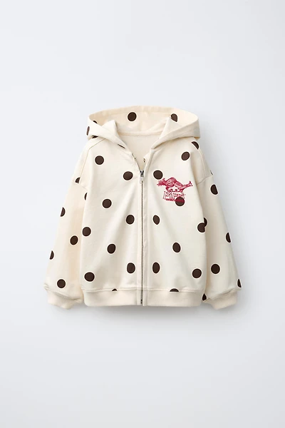 PIPPI LONGSTOCKING POLKA DOT SWEATSHIRT