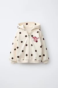 PIPPI LONGSTOCKING POLKA DOT SWEATSHIRT