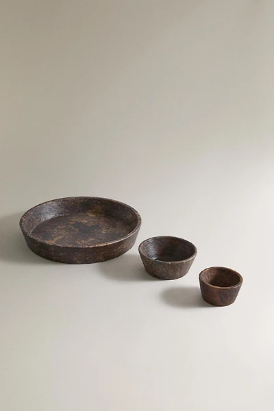 DECORATIVE STONE BOWL