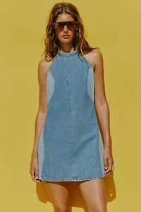 Z1975 OPEN-BACK MINI DRESS