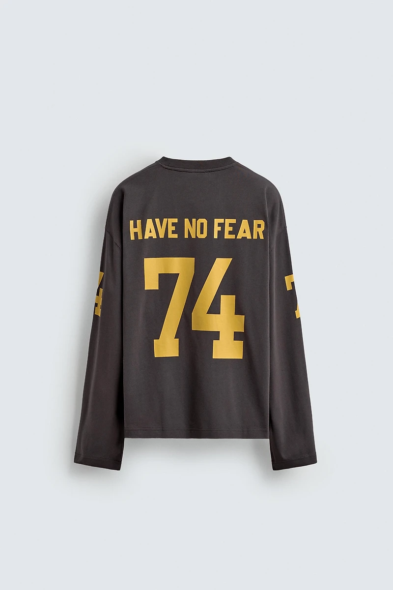 NUMBER PRINT T-SHIRT