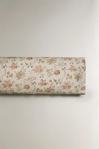 FLORAL SATEEN PILLOWCASE (300 THREAD COUNT)