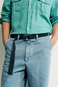 CEINTURE TRESSÉE EN COTON