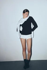 INTERLOCK LONG SLEEVE T-SHIRT