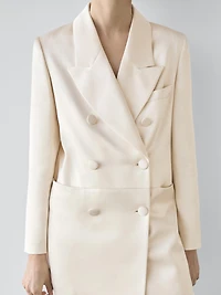 Blazer satiné avec boutons - STUDIO