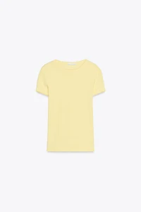 SHORT SLEEVE VISCOSE T-SHIRT