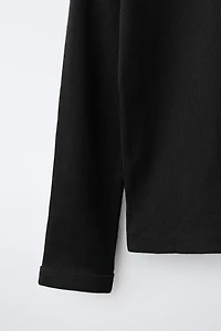 RIBBED T-SHIRT