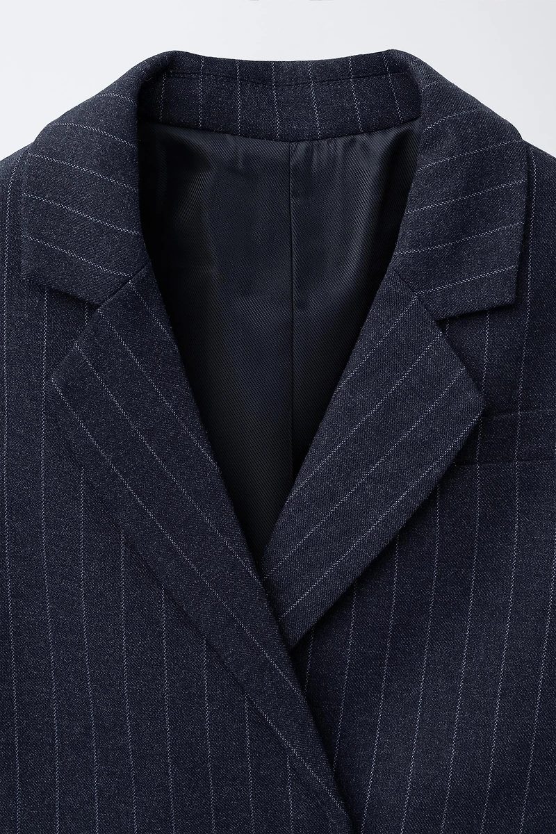 VESTE COURTE À RAYURES TENNIS