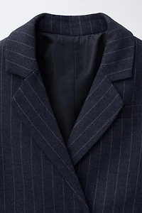 VESTE COURTE À RAYURES TENNIS