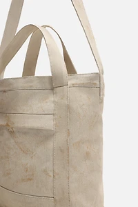 WOVEN SHOPPER BAG