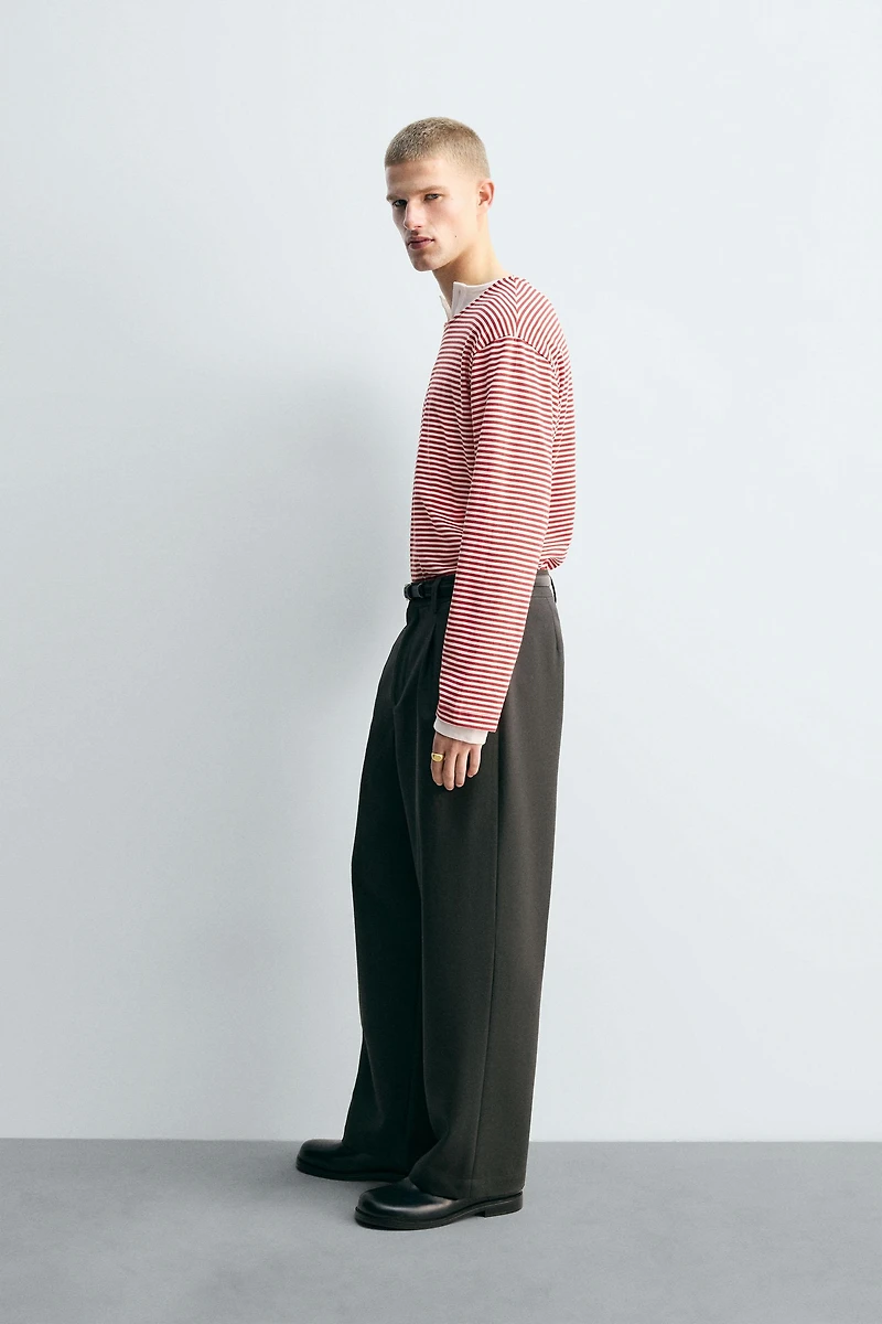 T-SHIRT EN JACQUARD À RAYURES ÉDITION LIMITÉE