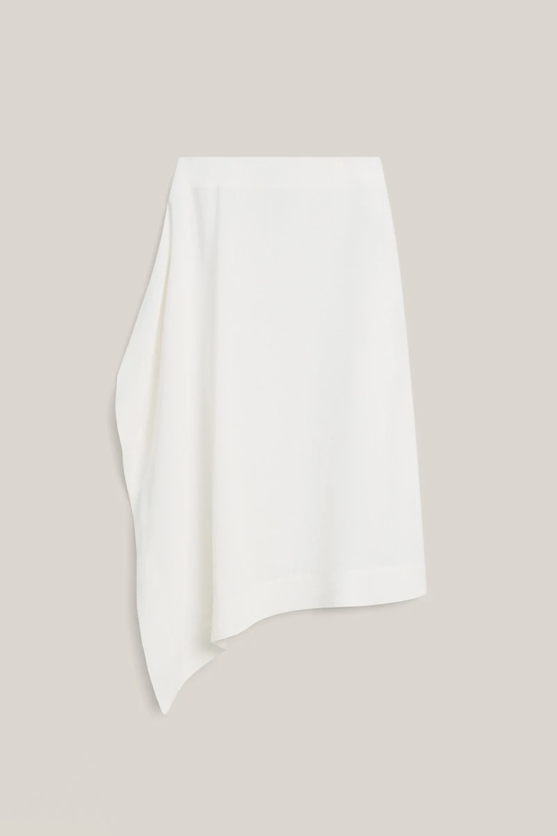Flowing midi pareo skirt