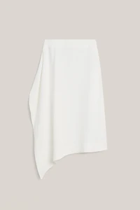 Flowing midi pareo skirt