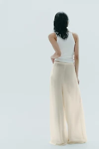 FULL LENGTH MULTI PLEAT PANTS