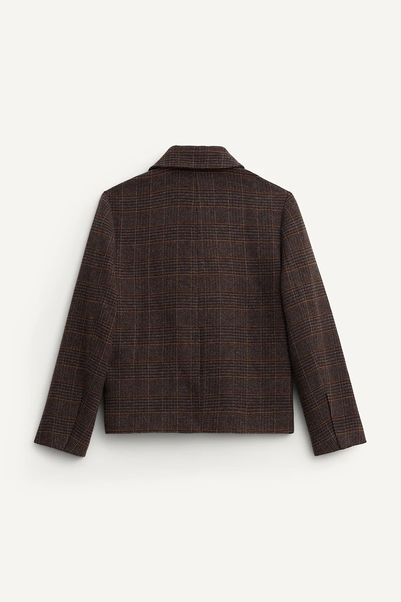 LIMITED EDITION PLAID BLAZER
