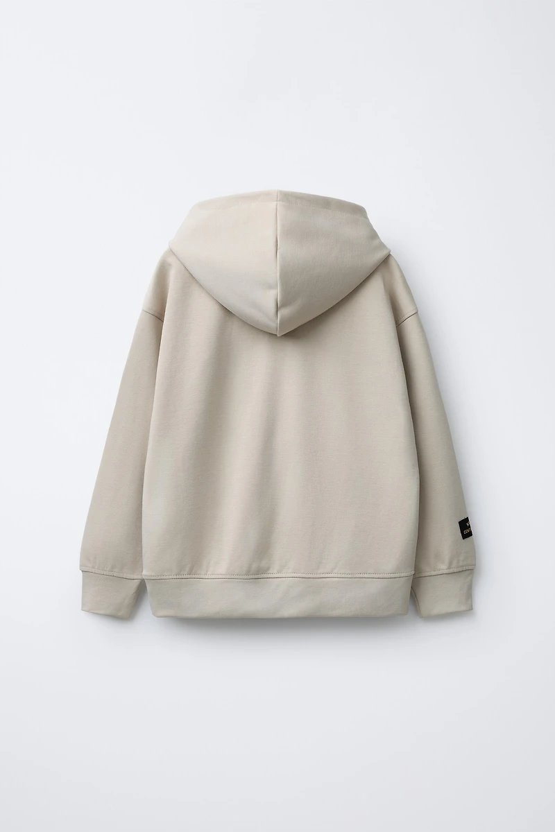 VARSITY INTERLOCK HOODIE SWEATSHIRT