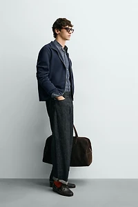 BASIC ZIP-UP SWEATSHIRT