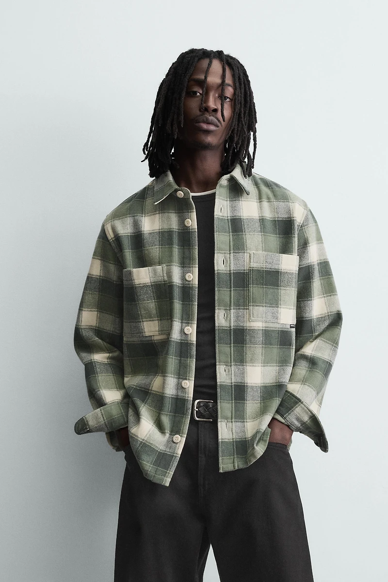 PLAID FLANNEL SHIRT