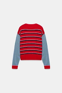 STRIPED CARDIGAN