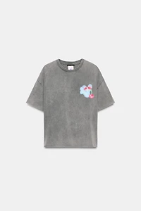 ÁNGELA BACHER WASHED EFFECT T-SHIRT
