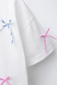 T-SHIRT PETITS NŒUDS