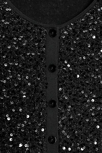 SEQUIN KNIT CARDIGAN