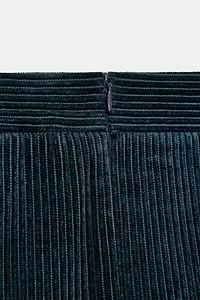 JUPE MI-LONGUE EN VELOURS CÔTELÉ ZW COLLECTION