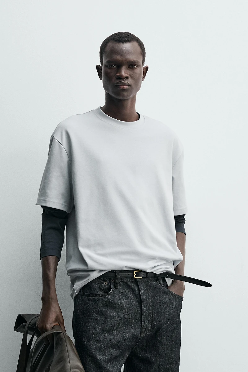 RELAXED FIT INTERLOCK T-SHIRT