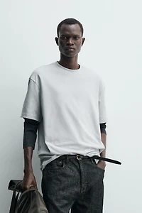 RELAXED FIT INTERLOCK T-SHIRT