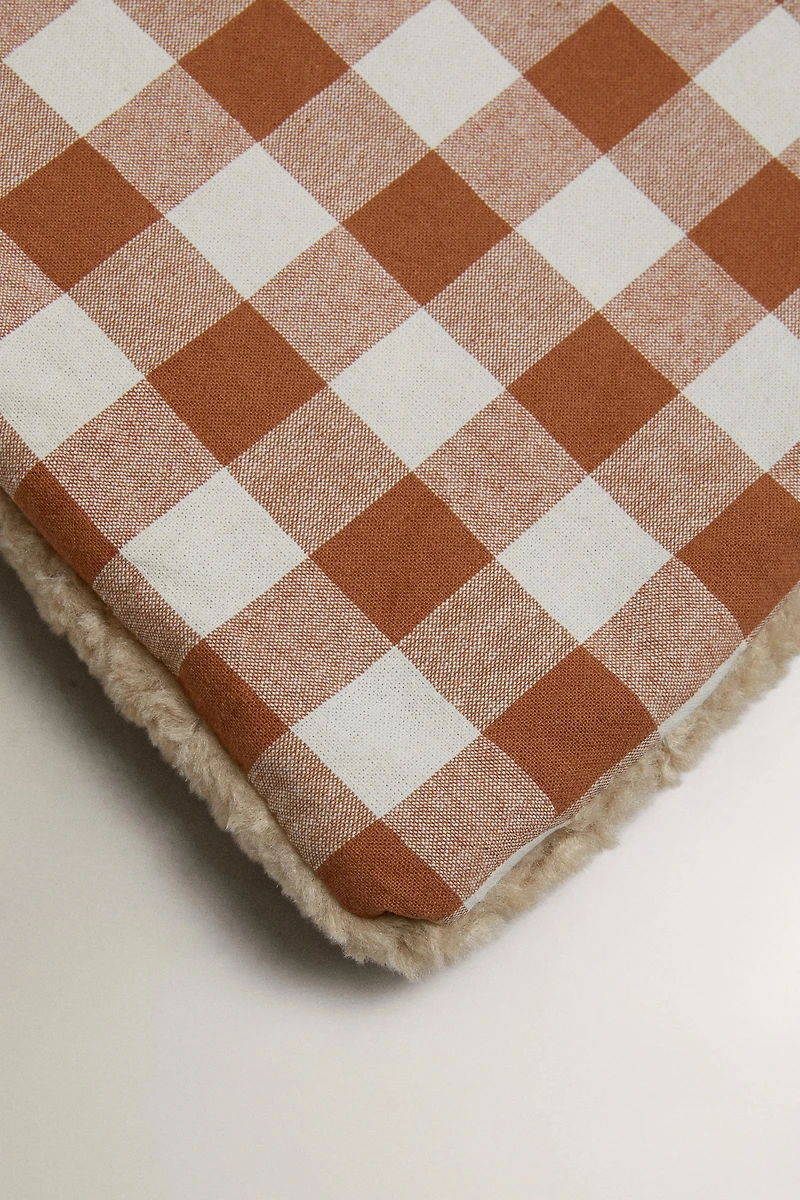 GINGHAM PET BLANKET