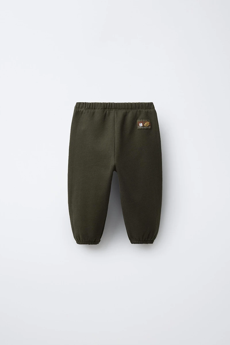 LABEL JOGGER PANTS
