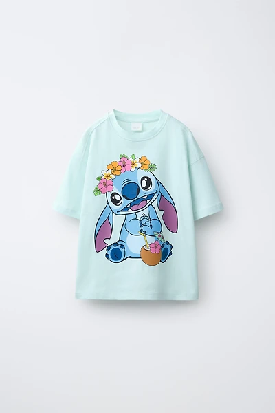 T-SHIRT IMPRIMÉ LILO & STITCH © DISNEY