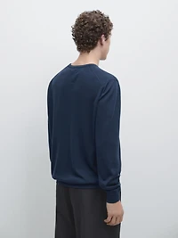 Merino wool knit sweater