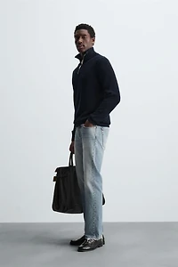 PULL COL CHEMINÉE ZIP