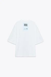 BOXY FIT T-SHIRT WITH LABEL