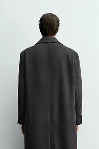 MANTEAU CROISÉ À CARREAUX