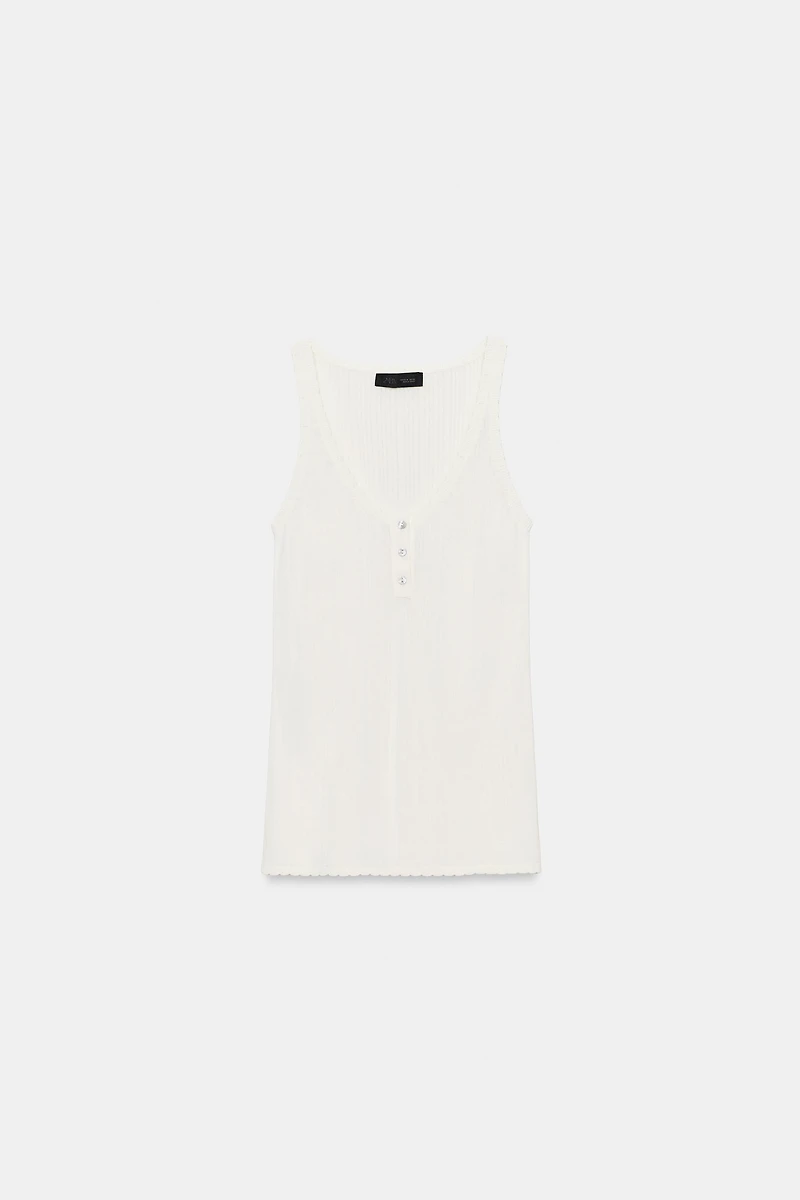 ROUND NECK KNIT TOP