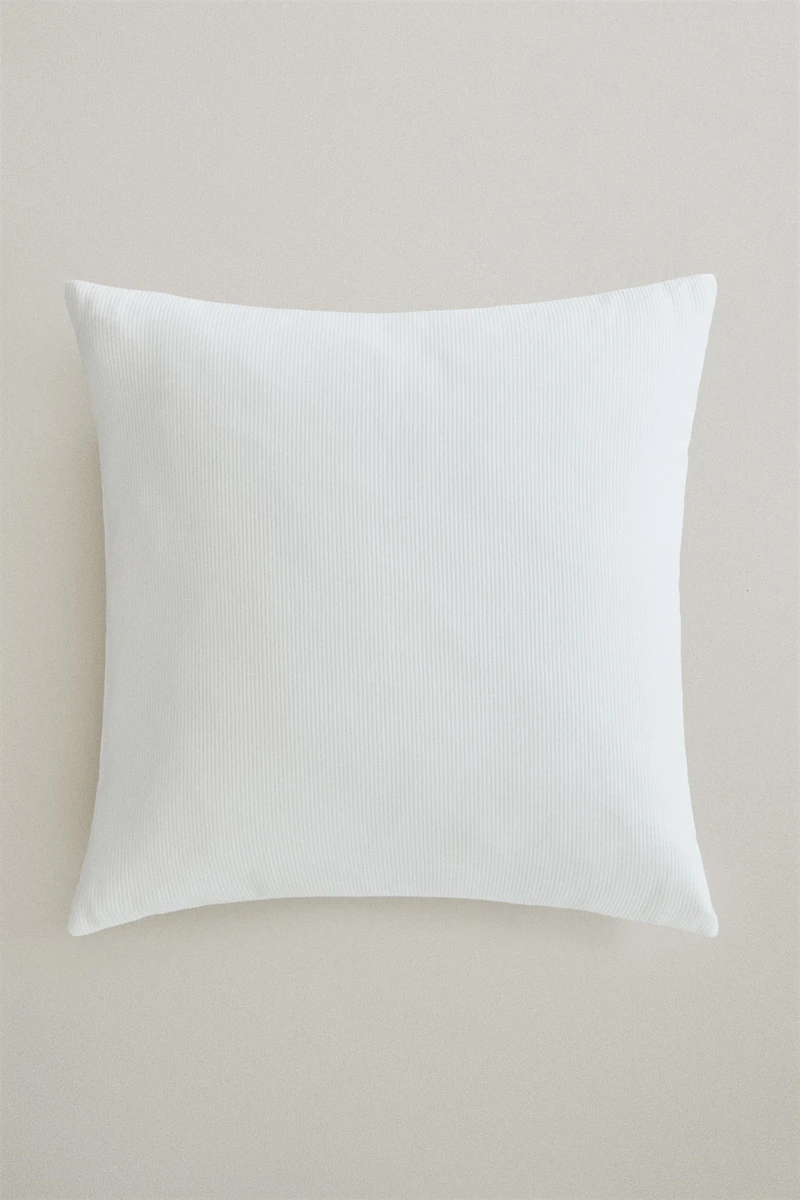 STRIPED THROW PILLOW COVER