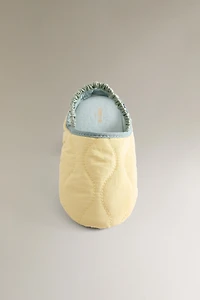 CHILDREN'S QUILTED MULE SLIPPERS