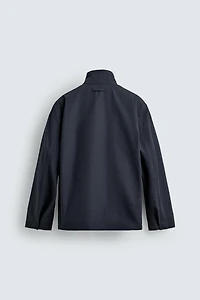 STRUCTURED POCKET OVERSHIRT