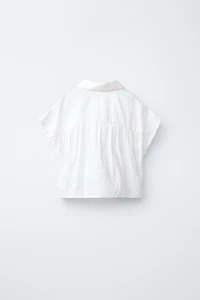 KNOTTED HEART PATCH SHIRT