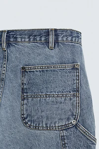 RELAXED FIT CARPENTER POCKET JEANS