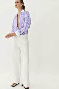 STRIPED POPLIN SHIRT