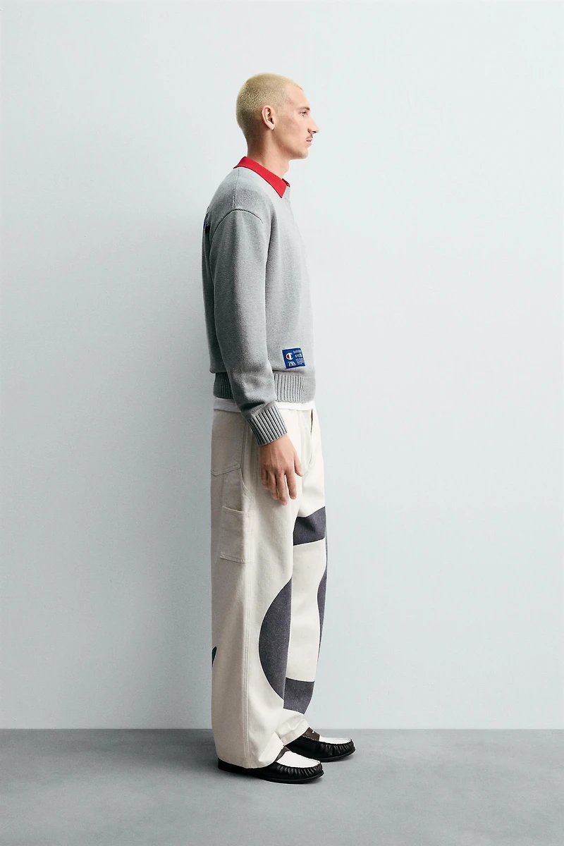 PANTALON LOGO CONTRASTÉ CHAMPION ® X ZARA
