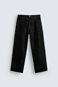 RELAXED FIT VELOUR PANTS